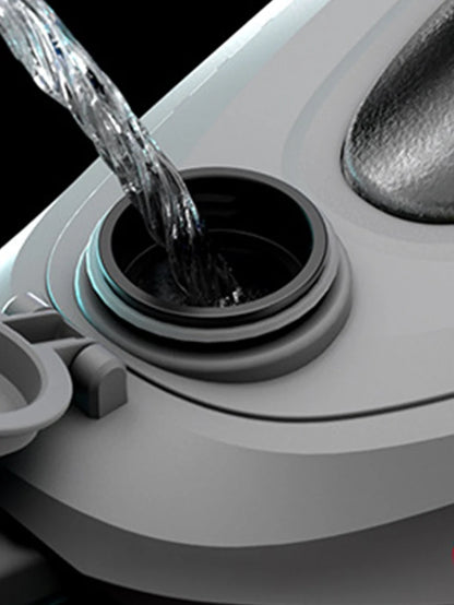 Electric LED Rotating Barrel Gatling Water Gun Toy Automatic Spray Water Pistol Blaster Cannon Pool Summer Toy for Kids Adult